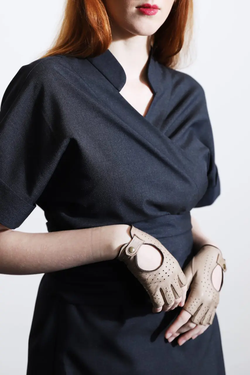 Very Dark Blue Dress - Image 7