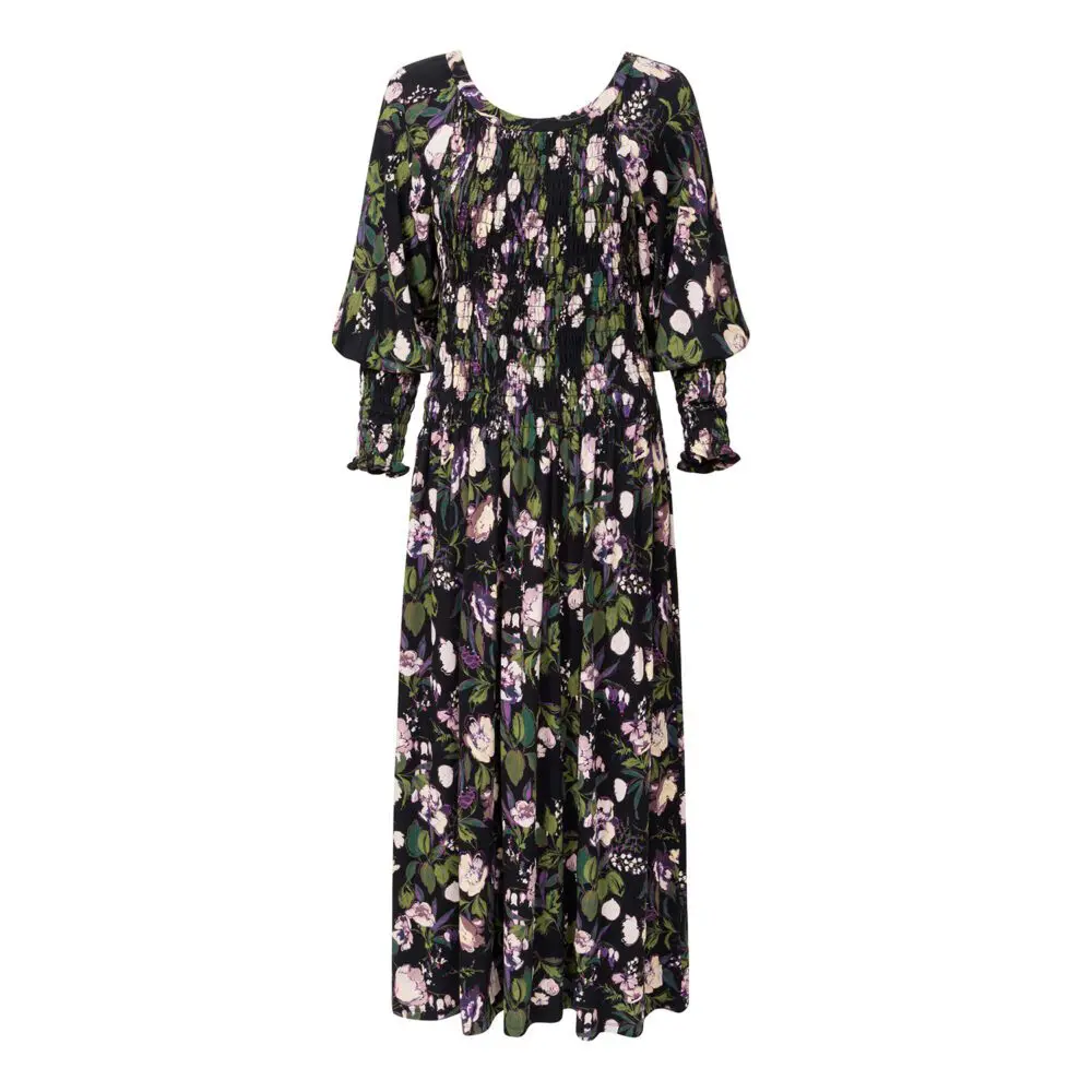 Winter garden flower dress