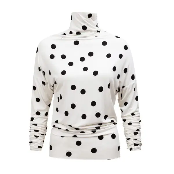Polka dots winter T-shirt