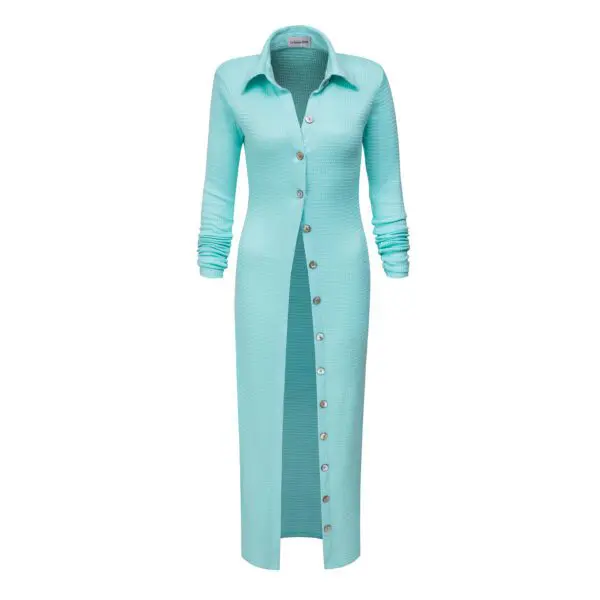 Košilový kabátek - Mint