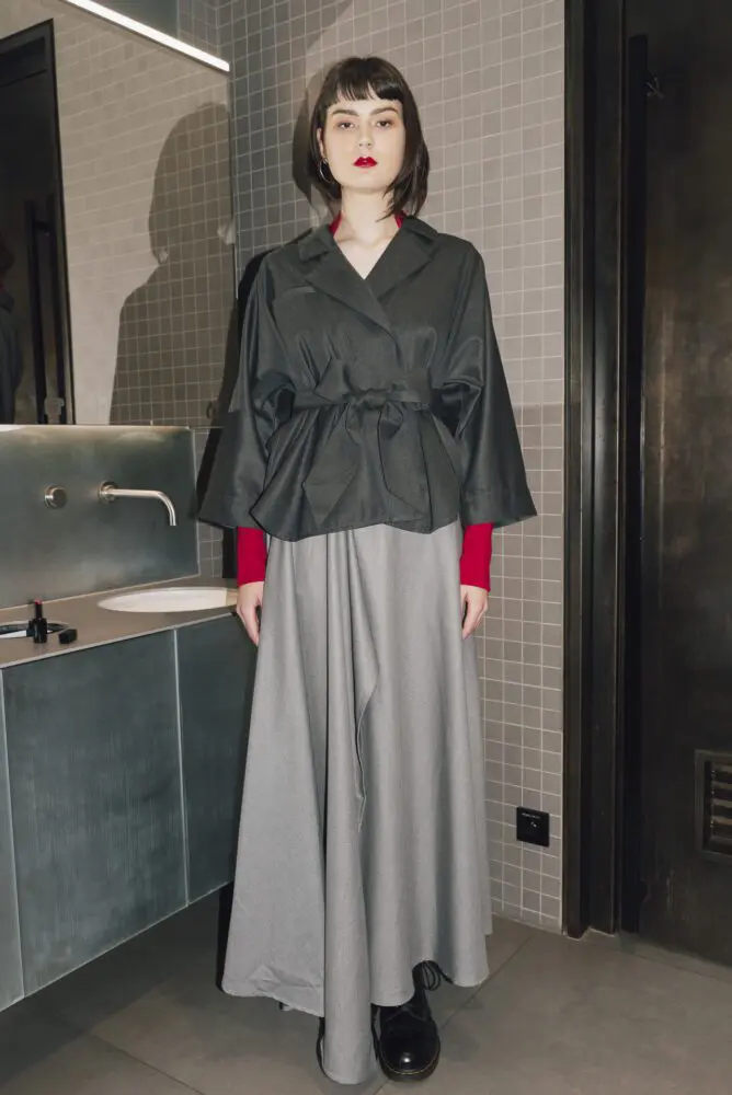 Blazer Kimono in Grey – SOLD OUT