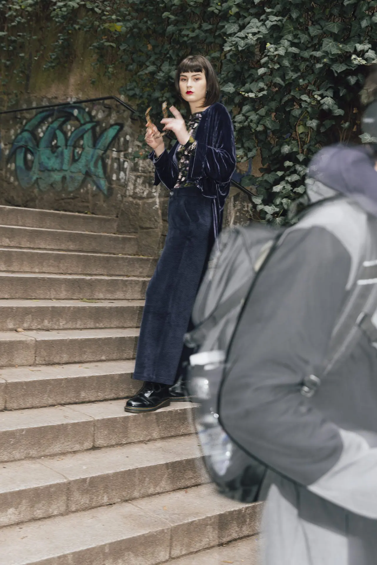 Nocturne Blue Trousers - Image 5