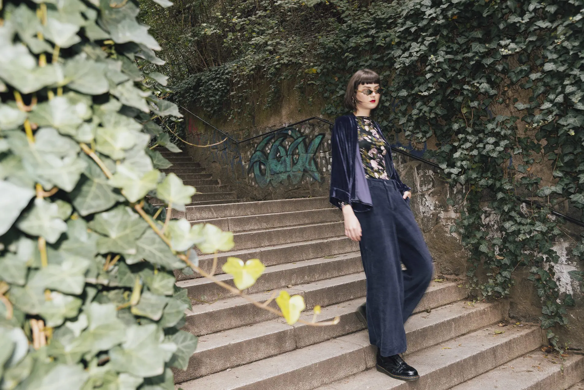 Nocturne Blue Trousers - Image 3