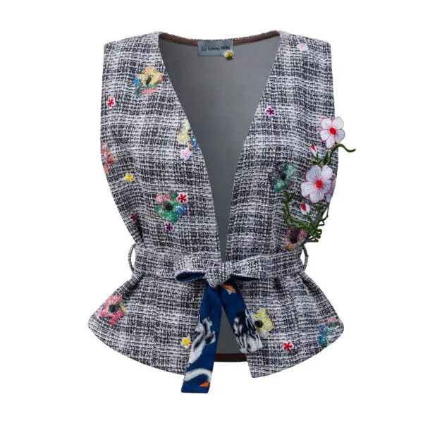 Hand Embroidered Vest