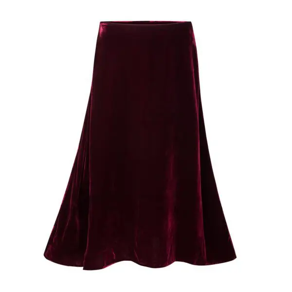 Red Velvet Sukně