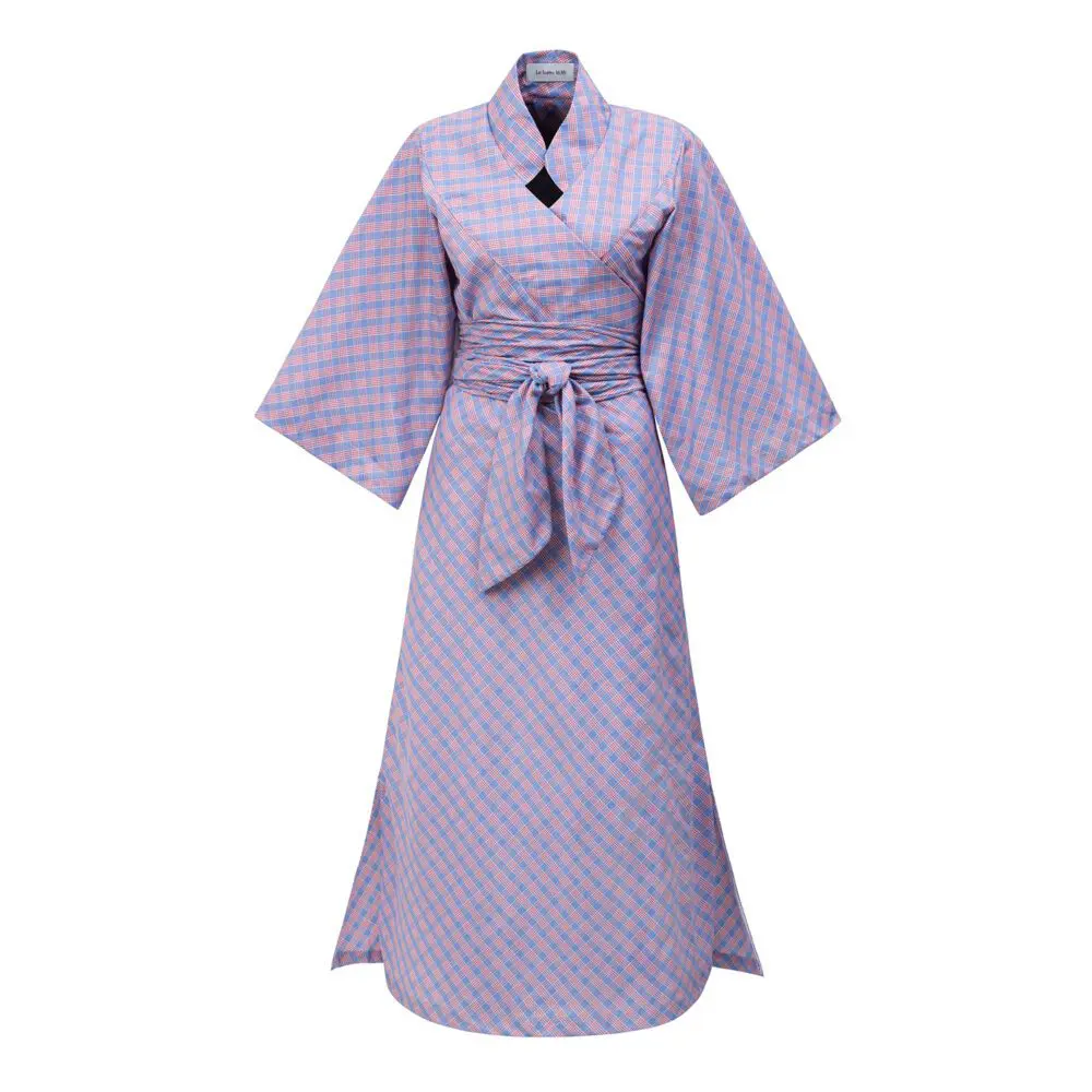 Kimono šaty zavinovací.