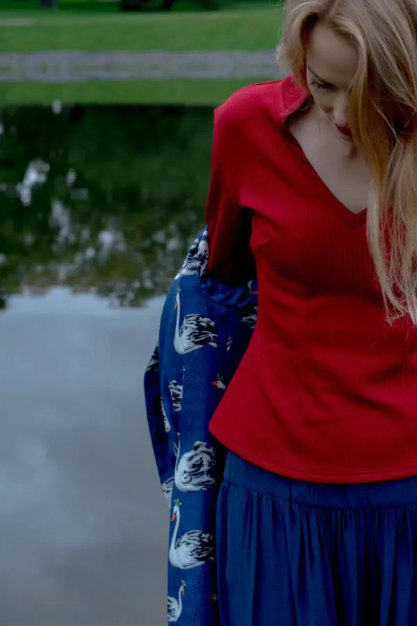 Singnature Top - Red