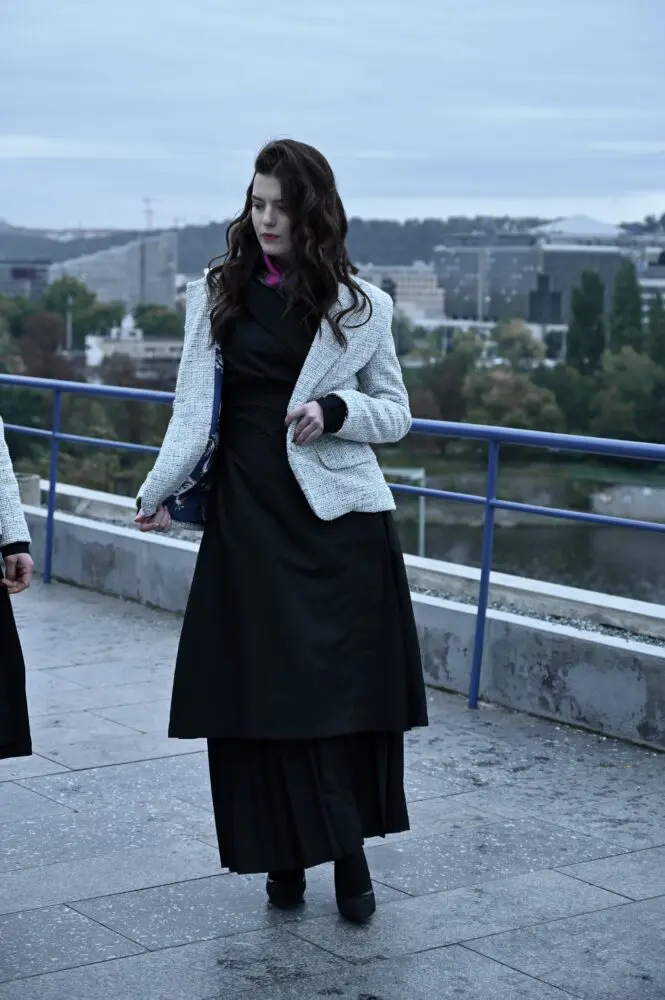 Blazer coat light green