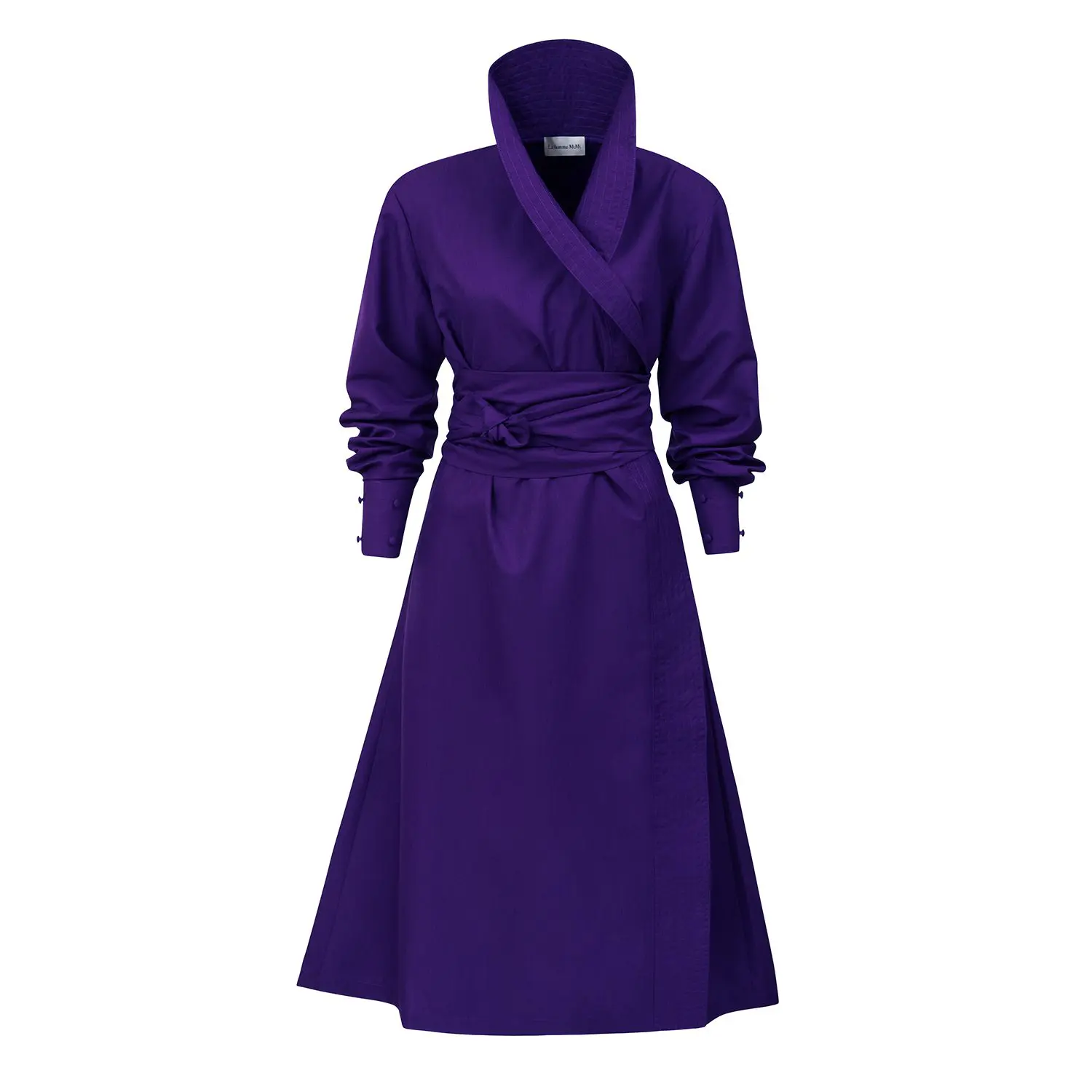 Wrap Dress Purple - Image 2