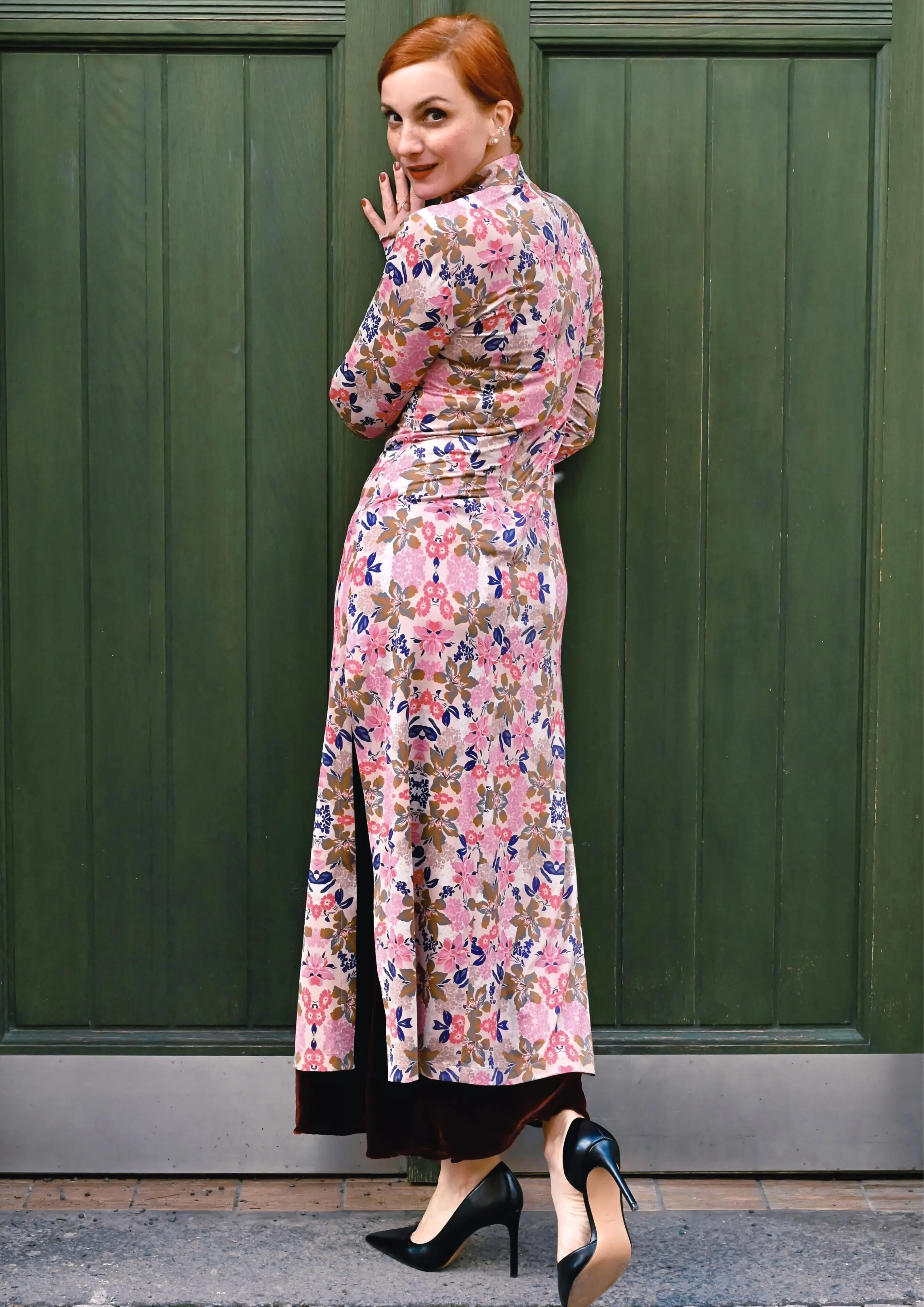 Flower-Power Qipao Dress - Image 6