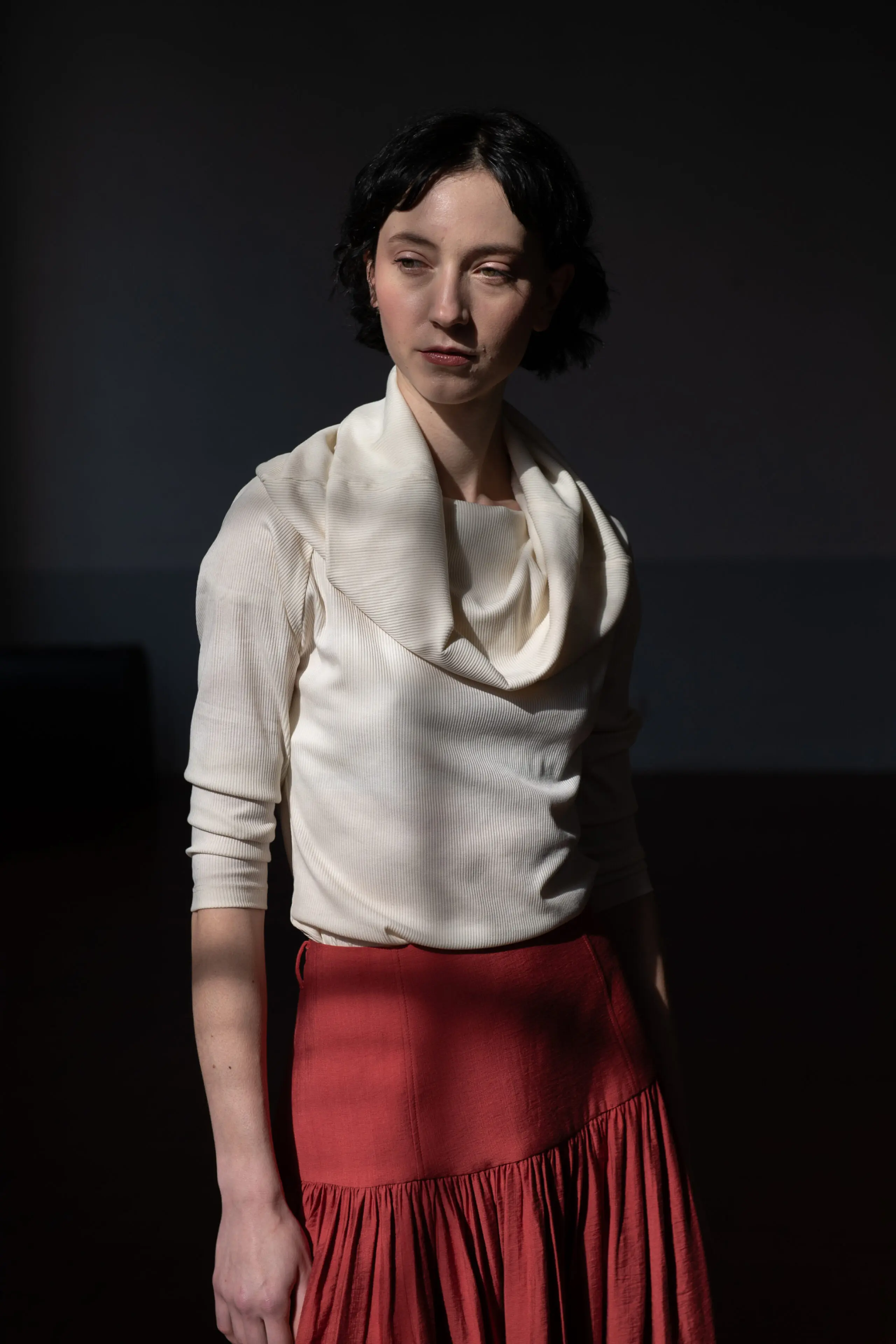 Off-Shoulder Top Ivory - Obrázek 4