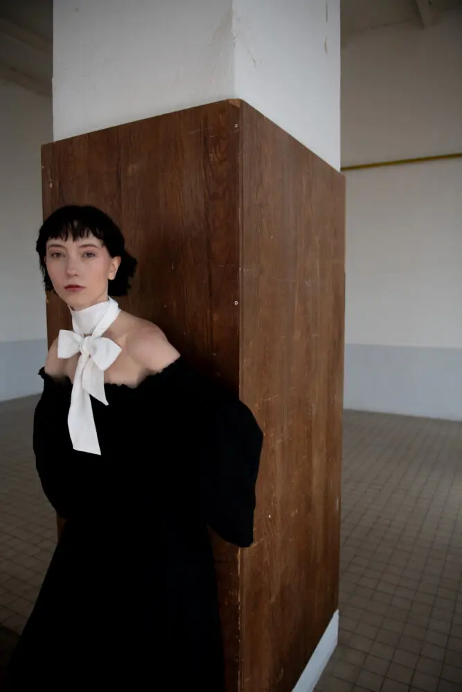 Pre-Oder Černé Šaty Smoking