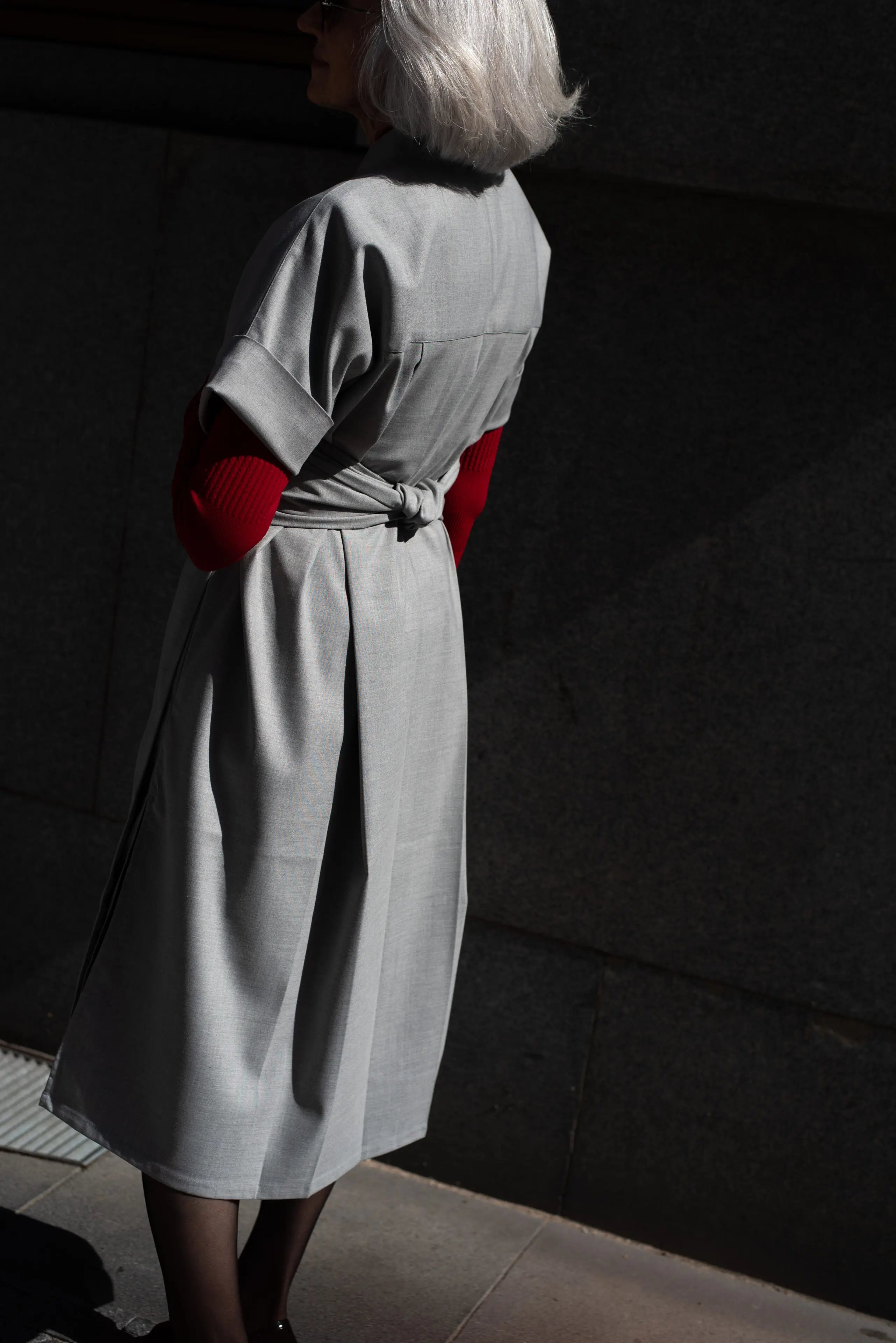 Signature Kimono Wrap Dress - Image 10