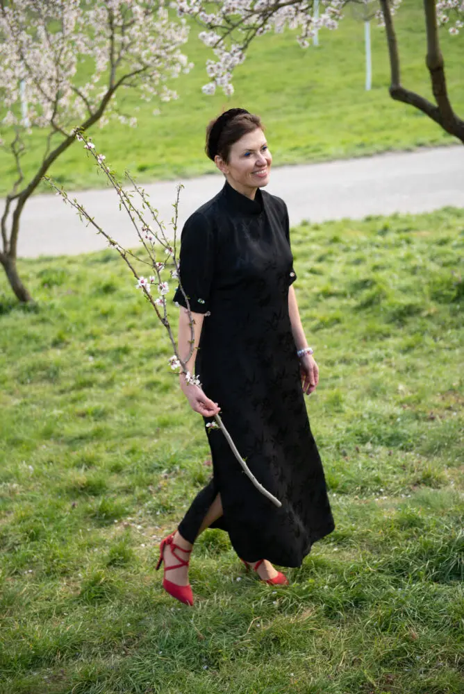 The little black dress Qipao