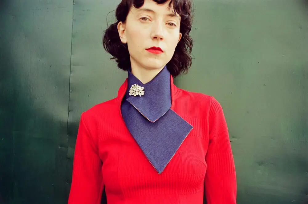 Denim Zero-Waste Color with Brocch