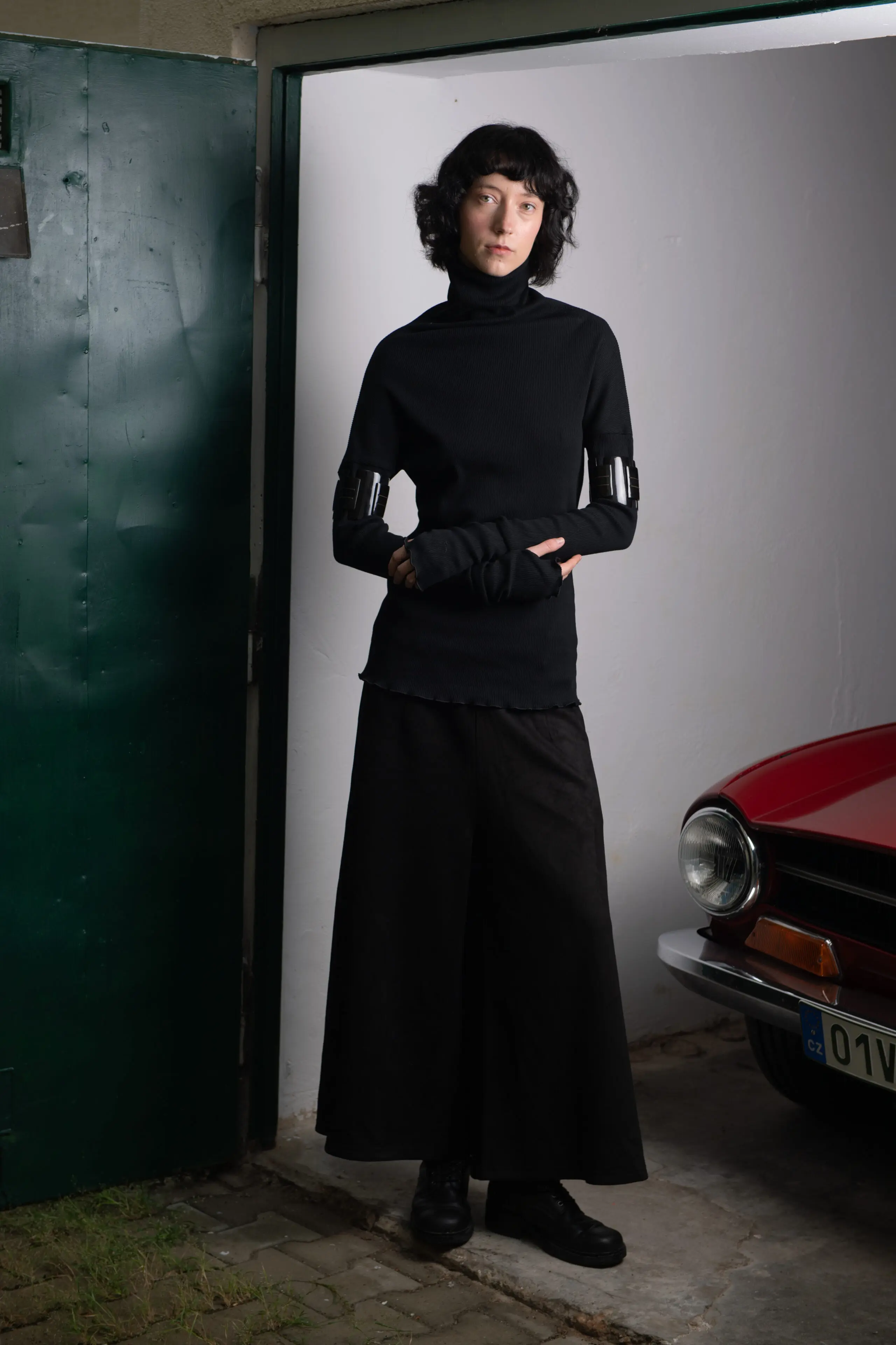 Black Turtleneck