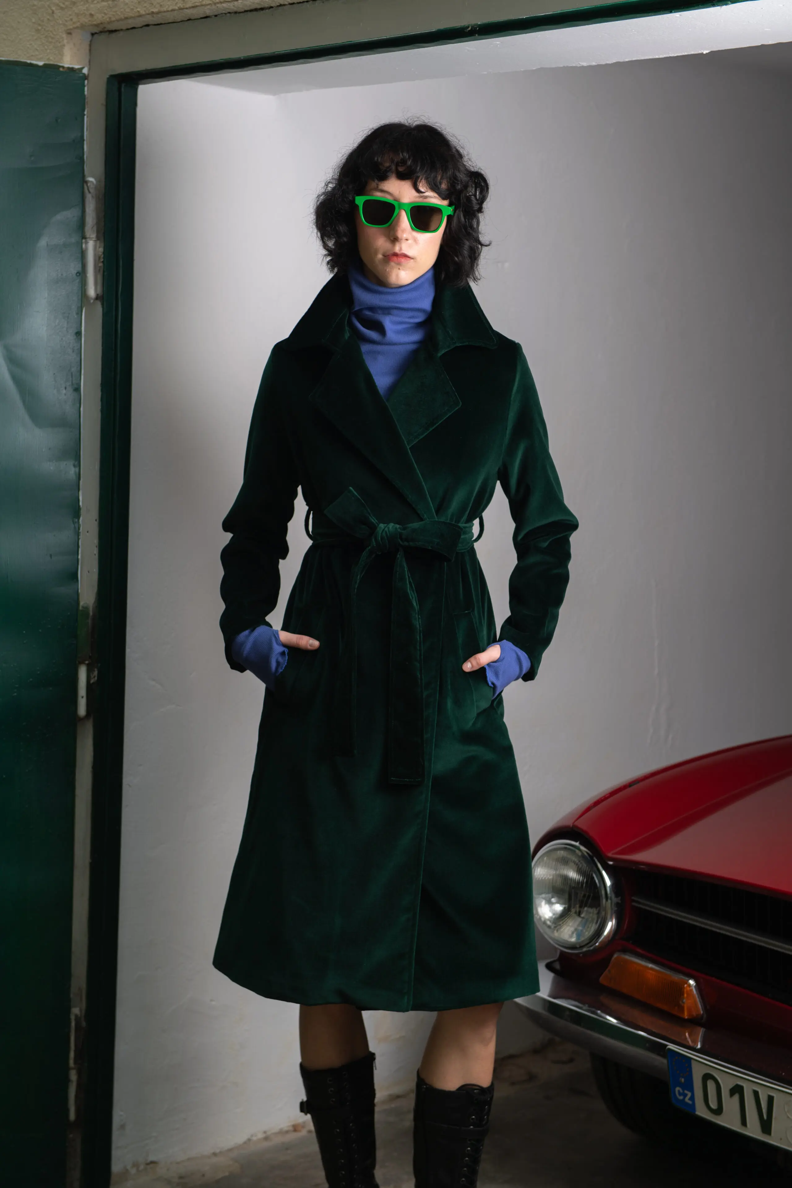 Blue Turtleneck - Image 4
