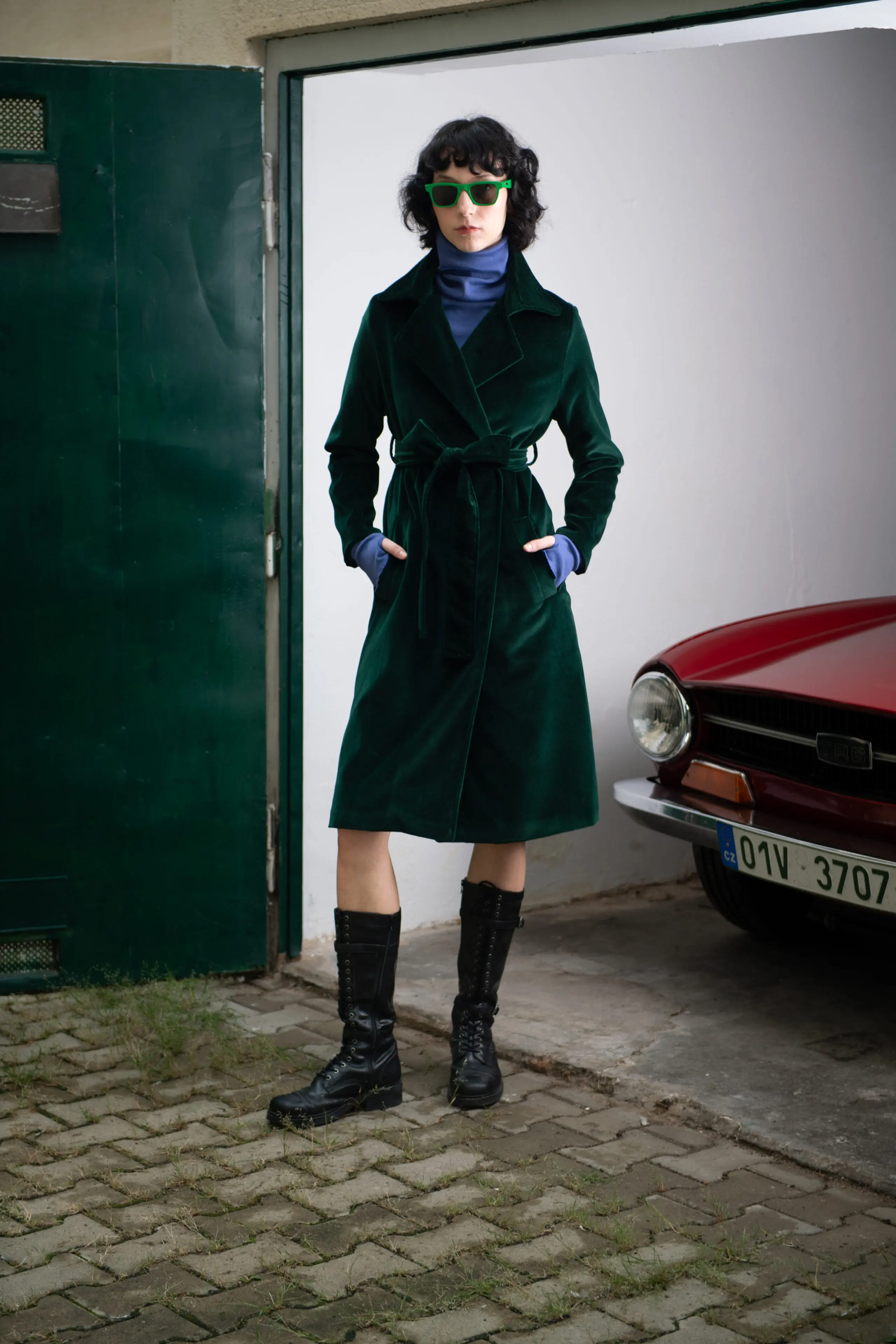 Sametový Trenčkot - Tailoring - Obrázek 6