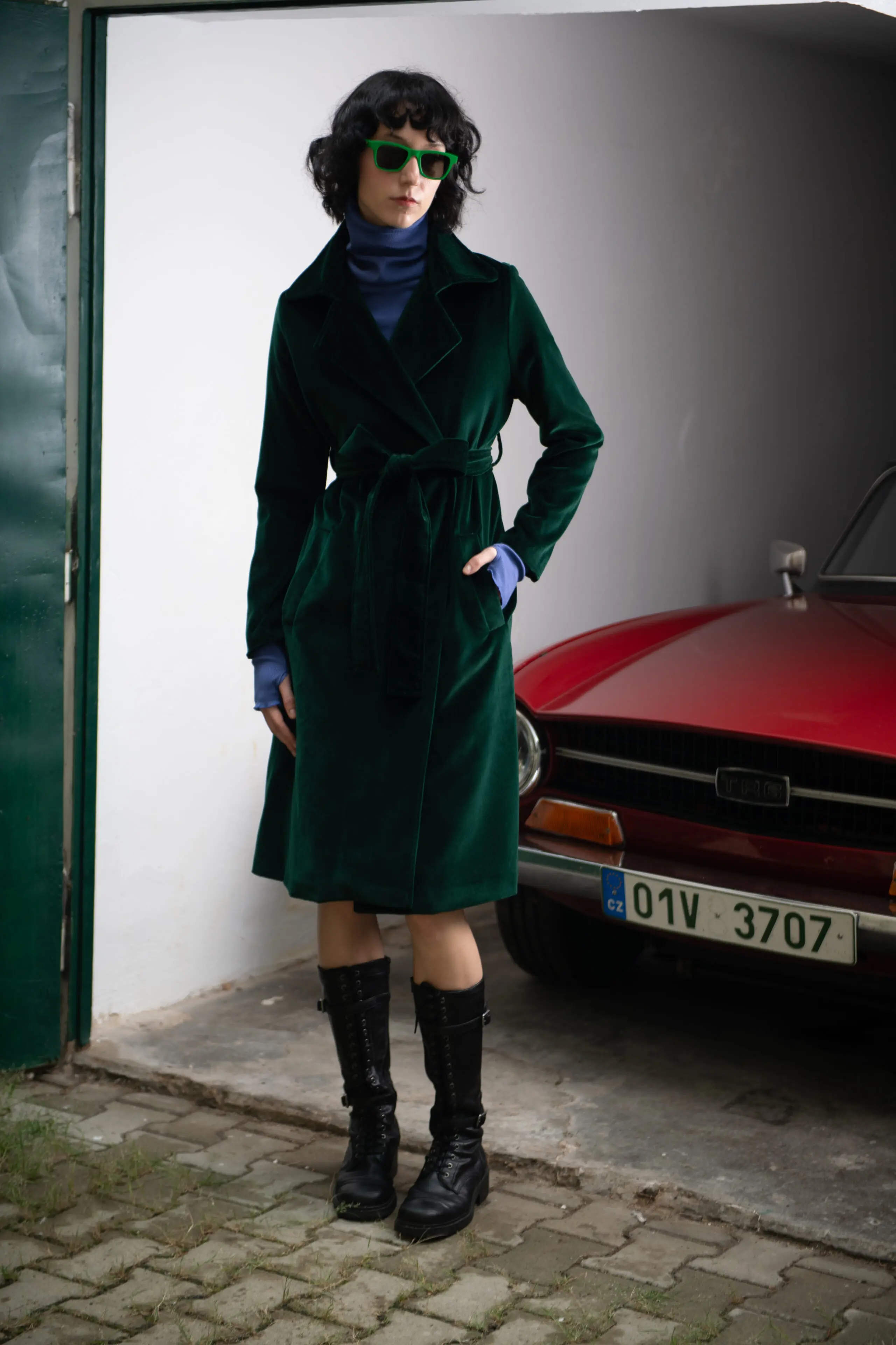 Sametový Trenčkot - Tailoring - Obrázek 3