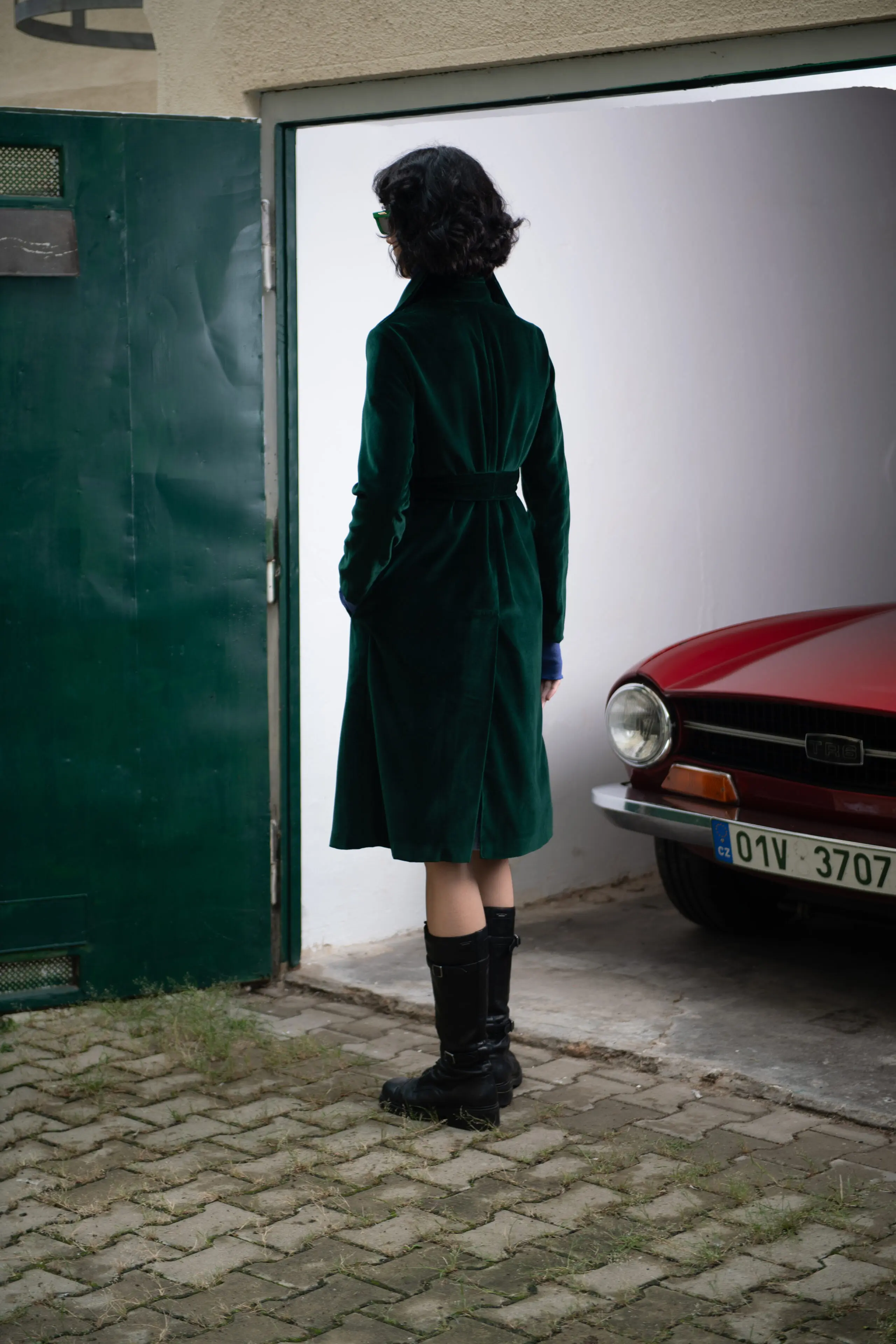 Sametový Trenčkot - Tailoring - Obrázek 5