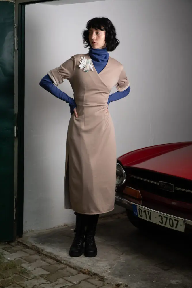 Power Wrap Dress