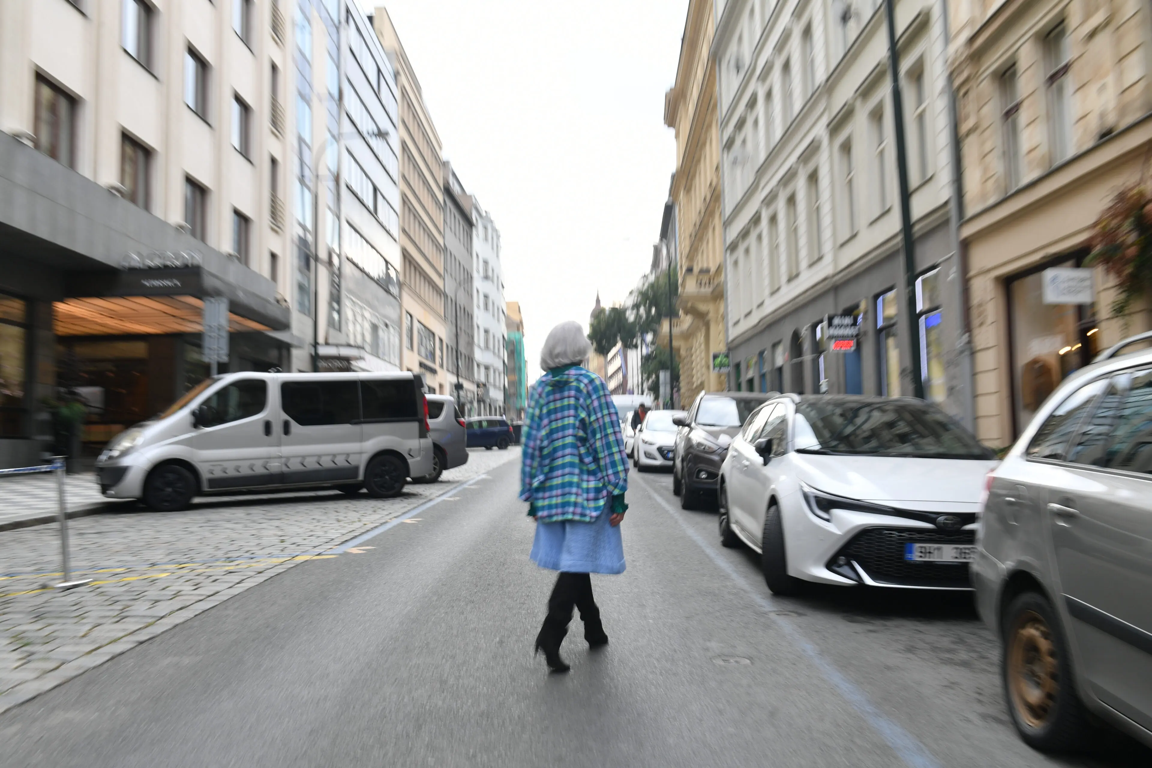 Colourful plaid kimono - Image 6