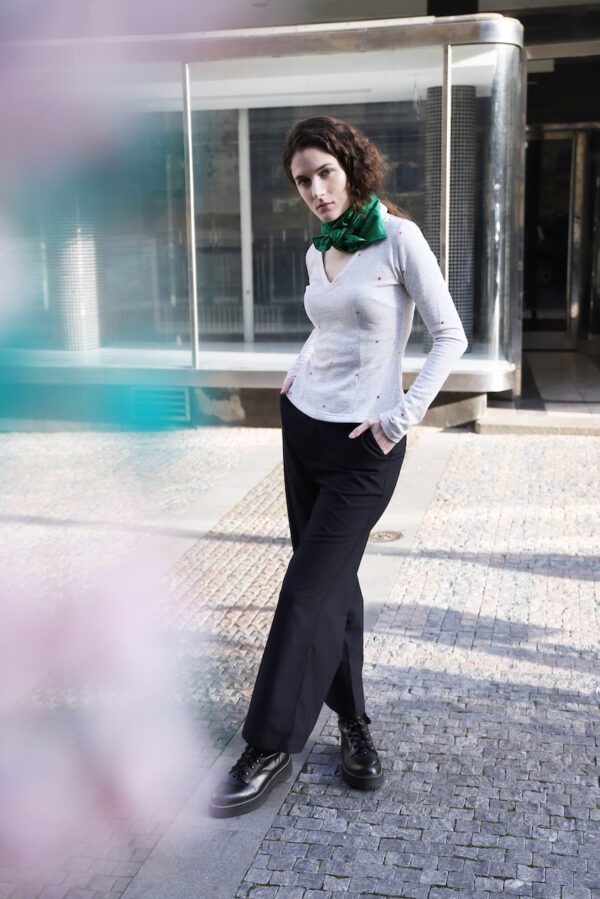 Klasické černé kalhoty - Image 7