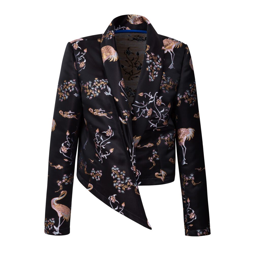 Silk brocade blazer – Back in stock
