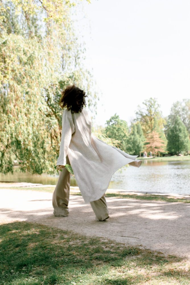 Simple linen coat – Sold out