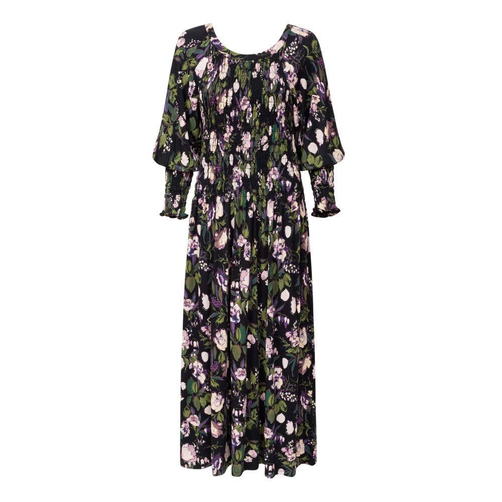 Winter garden flower dress