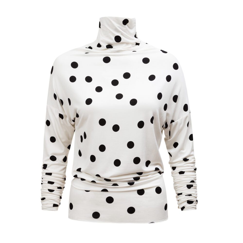 Polka dots winter T-shirt