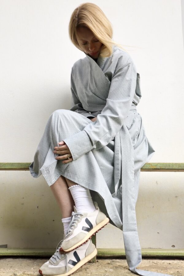 Wrap dress Olive - Image 5