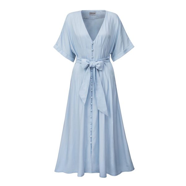 KimonoKošilové šaty - Nebeská