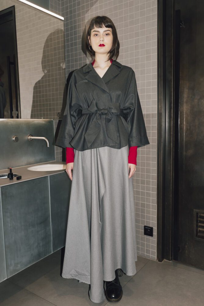 Blazer Kimono in Grey – SOLD OUT