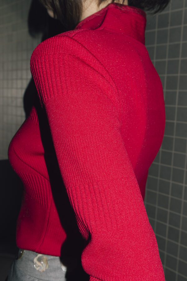 Singnature Top - Red - Image 2