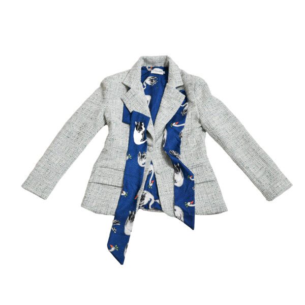 Blazer coat light green - Image 4