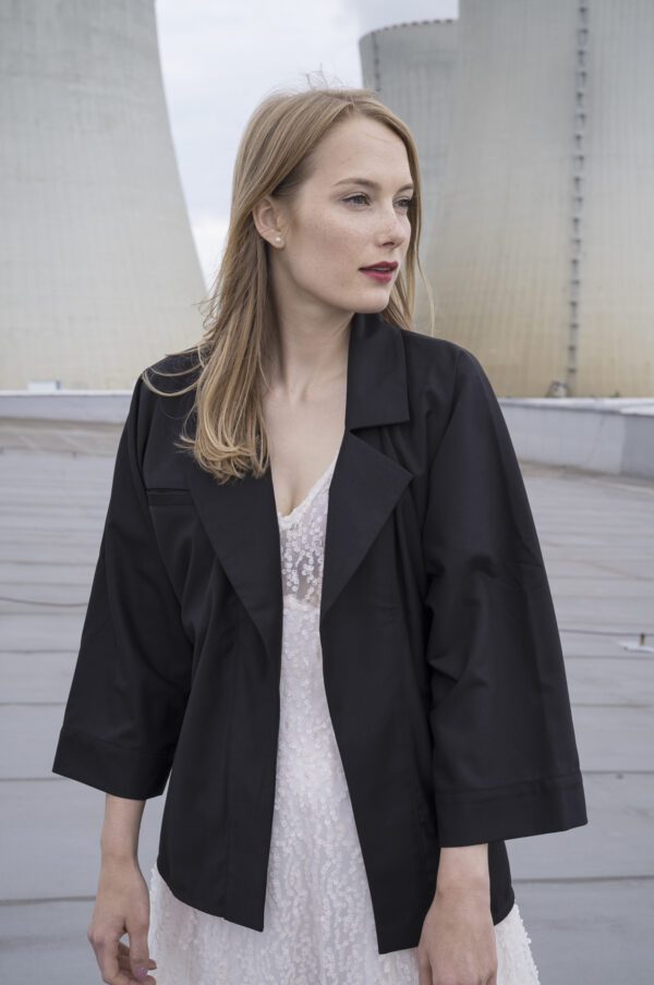 Sako-Kimono black - Image 3