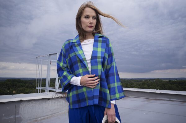 Modro-Zelený svět Signature Kimono - Image 2