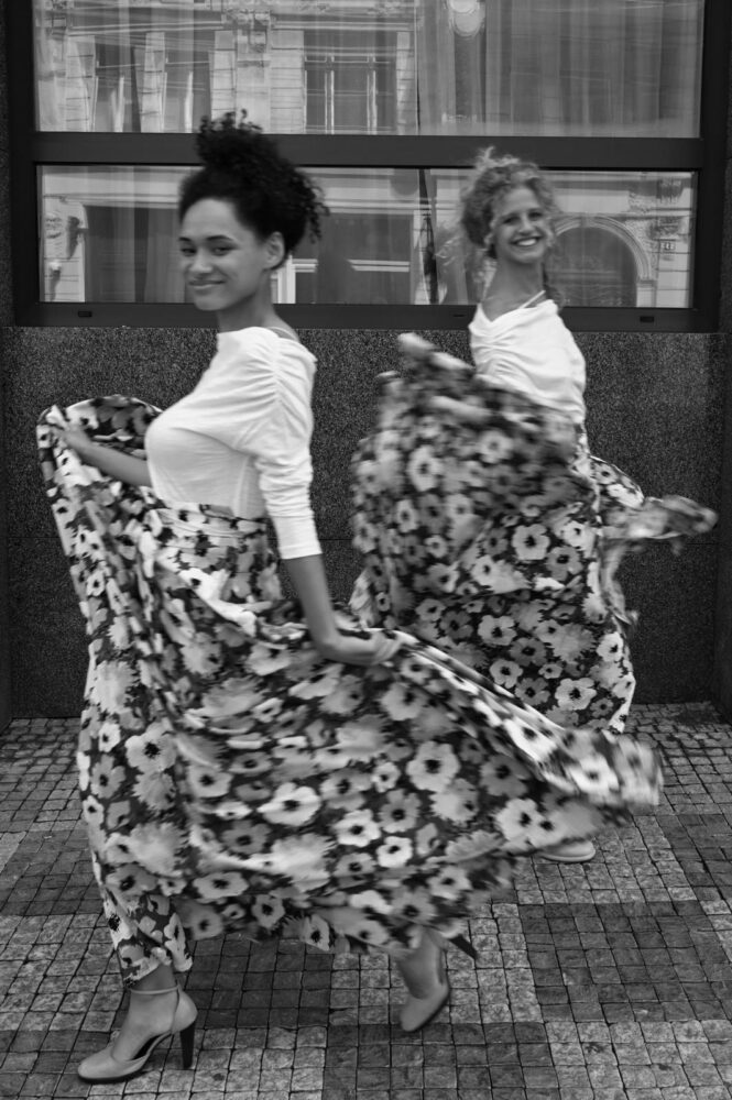 Maxi Sukně Zavinovací