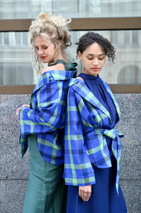 Modro-Zelený svět Signature Kimono - Image 3