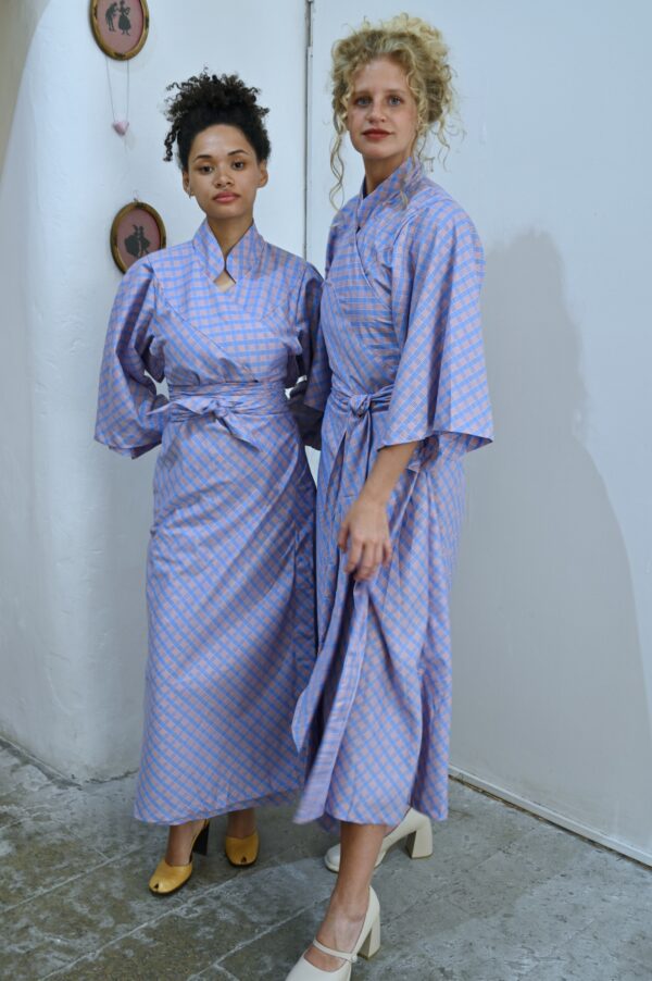 Kimono šaty zavinovací. - Image 5