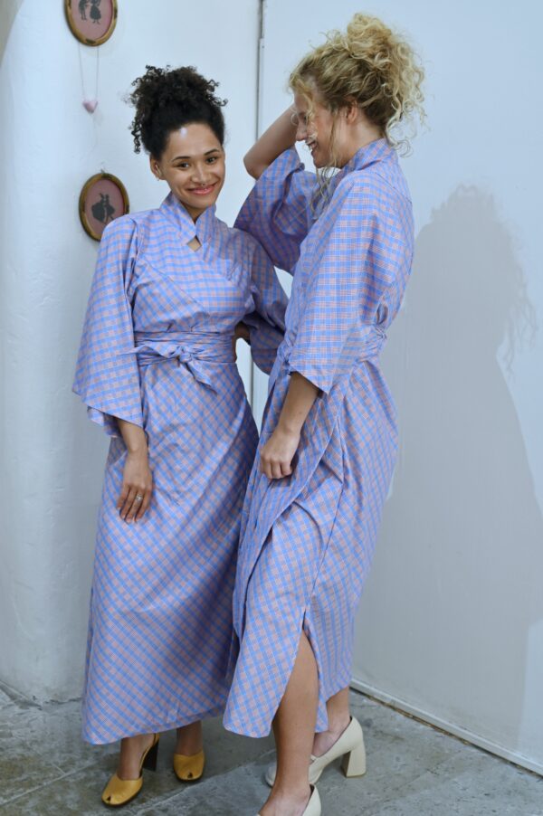 Kimono šaty zavinovací. - Image 4