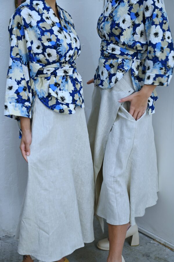 Cafe late or Oat milk Skirt - Image 3