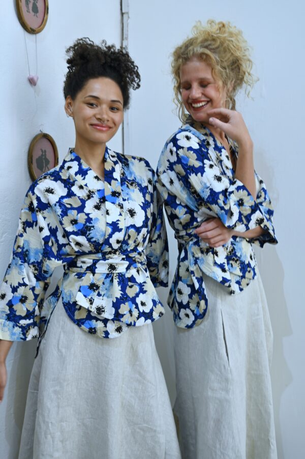 Kimono Halenka Bilé Máky - Image 6