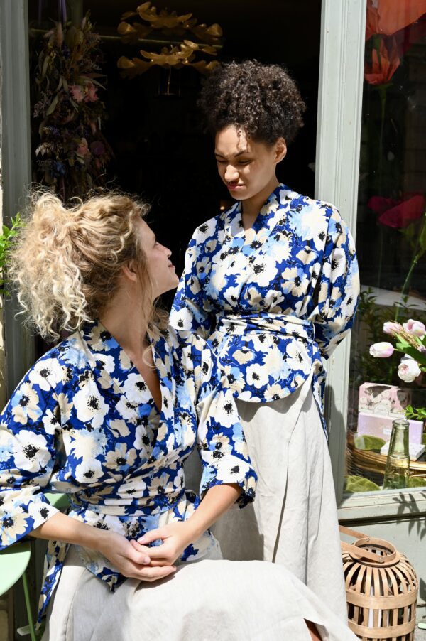 Kimono Halenka Bilé Máky - Image 5