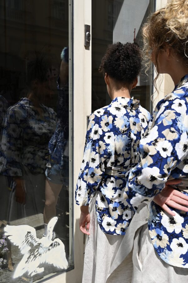 Kimono Halenka Bilé Máky - Image 9