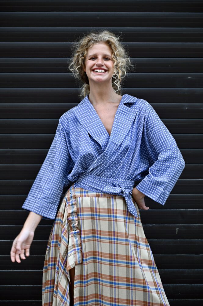 The BlueSky Kimono Blazer