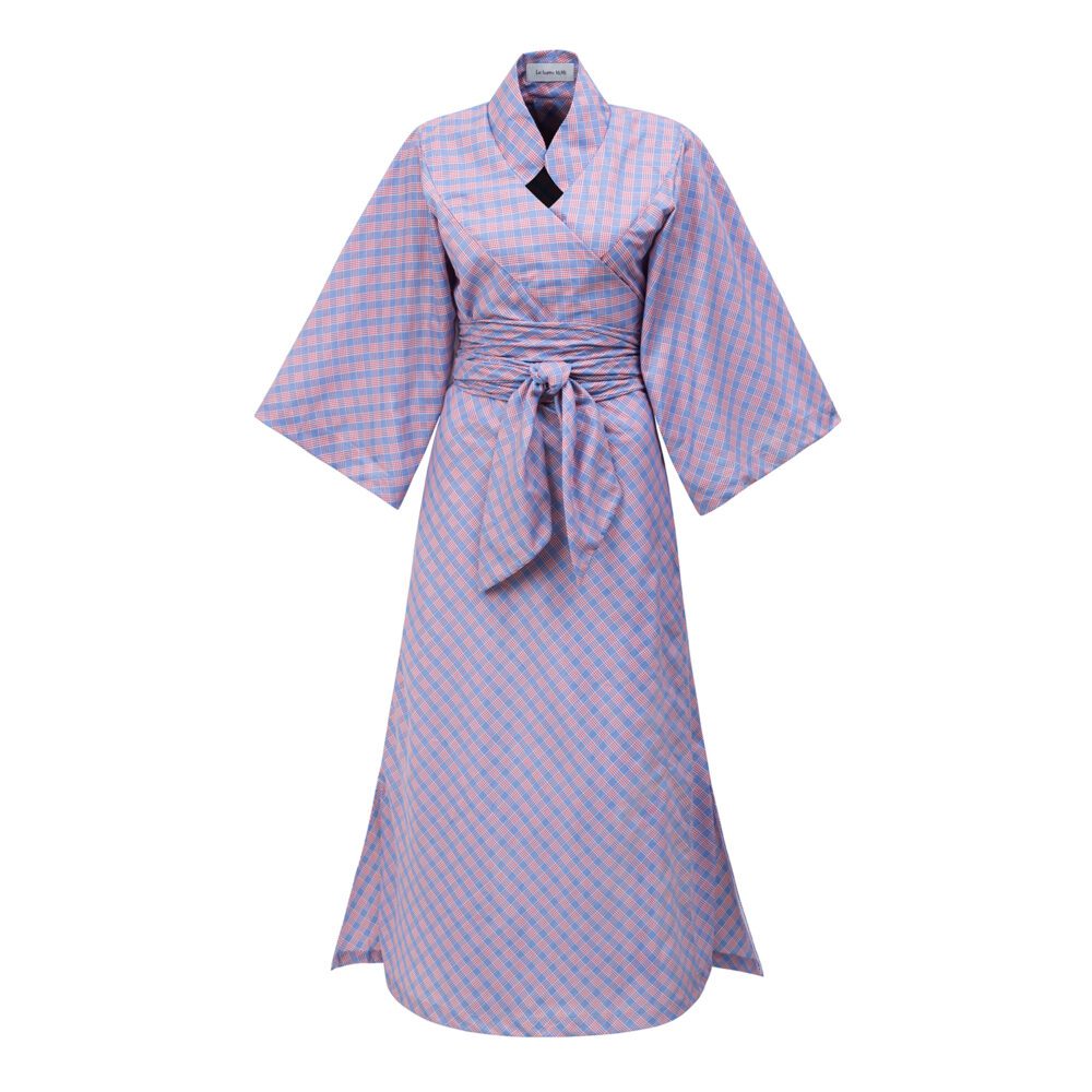 Kimono šaty zavinovací.