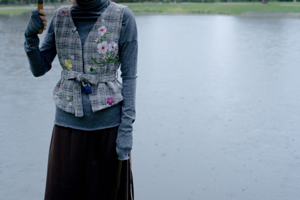 Hand Embroidered Vest