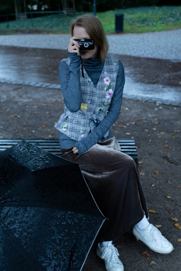 Hand Embroidered Vest